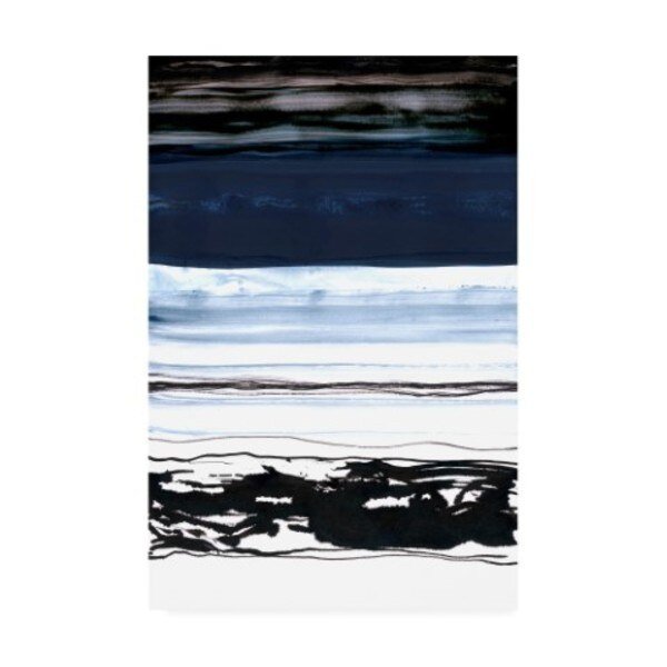Iris Lehnhard 'Strata 2' Canvas Art, 12x19, Trademark Fine Art, Mfr#: IC01974-C1219GG